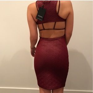 Mossman Unique Backless Dress